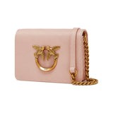 PINKO Classic Love Bag in Blush Pink