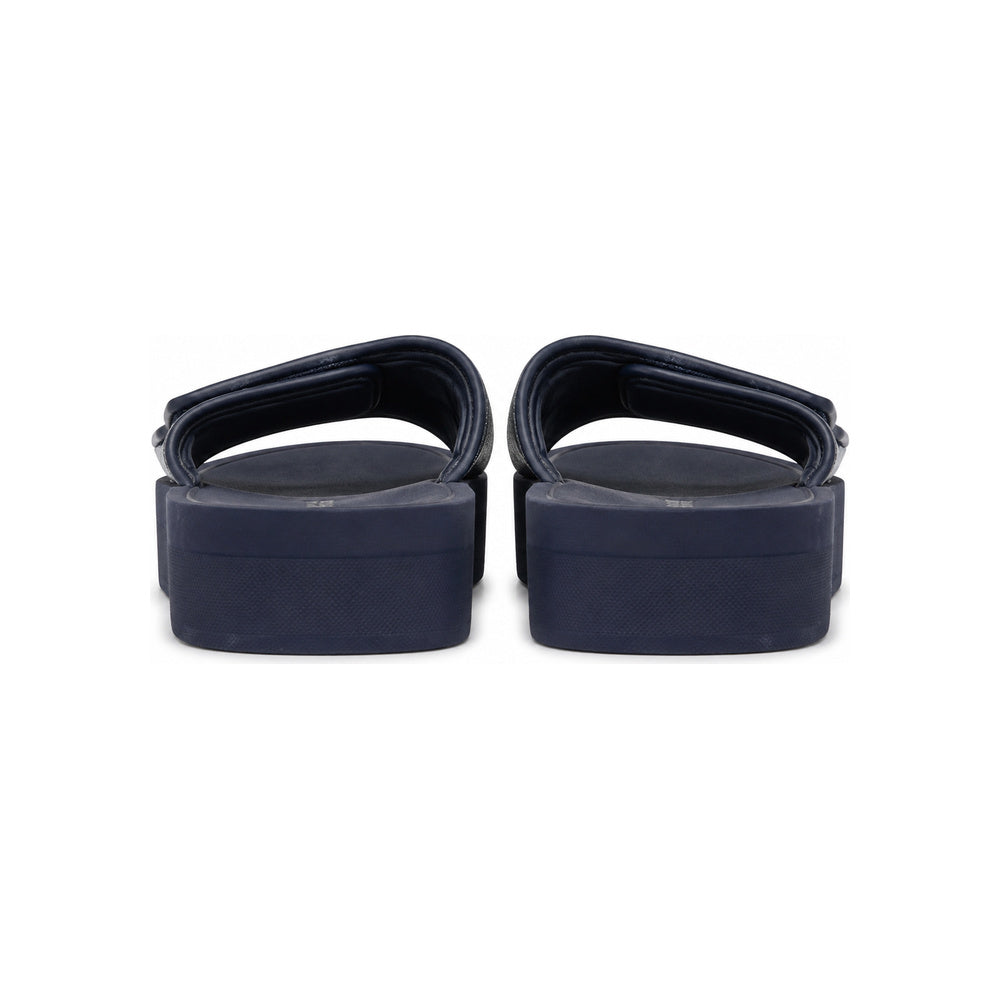 Michael Kors Logo Platform Slide Sandals