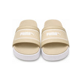 Puma Karmen Platform Slide Sandals In Beige