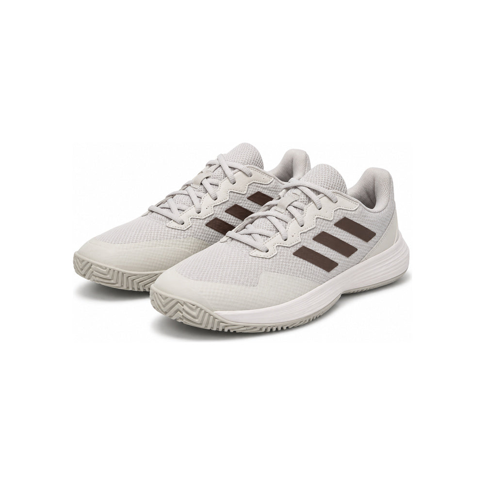 Adidas Gamecourt 2.0 Tennis Shoes In Grey and Bronze
