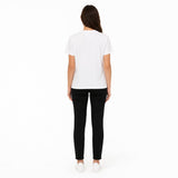 Karl Lagerfeld Paris Signature Sequins T-Shirt In White