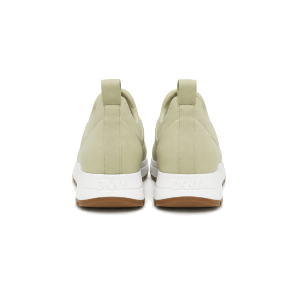 DKNY Jadyn Low Top Slip On Sneakers Pale Blush in Light Green