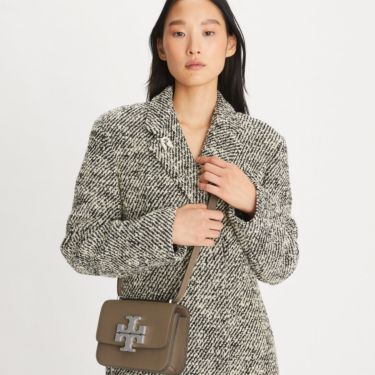 SMALL ELEANOR PEBBLED BAG TORY BURCH