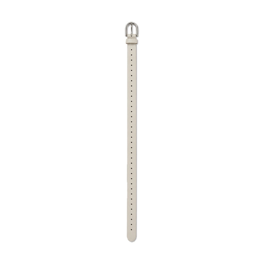 Steve Madden Belt Off White