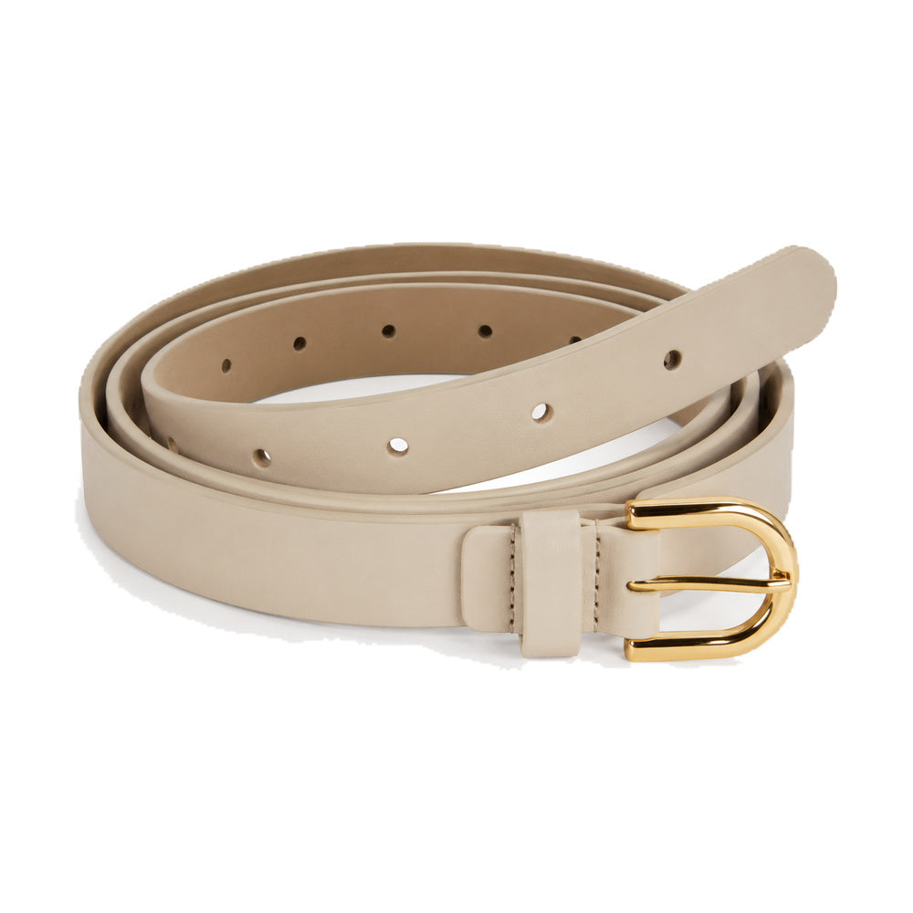 Steve Madden Belt Off White