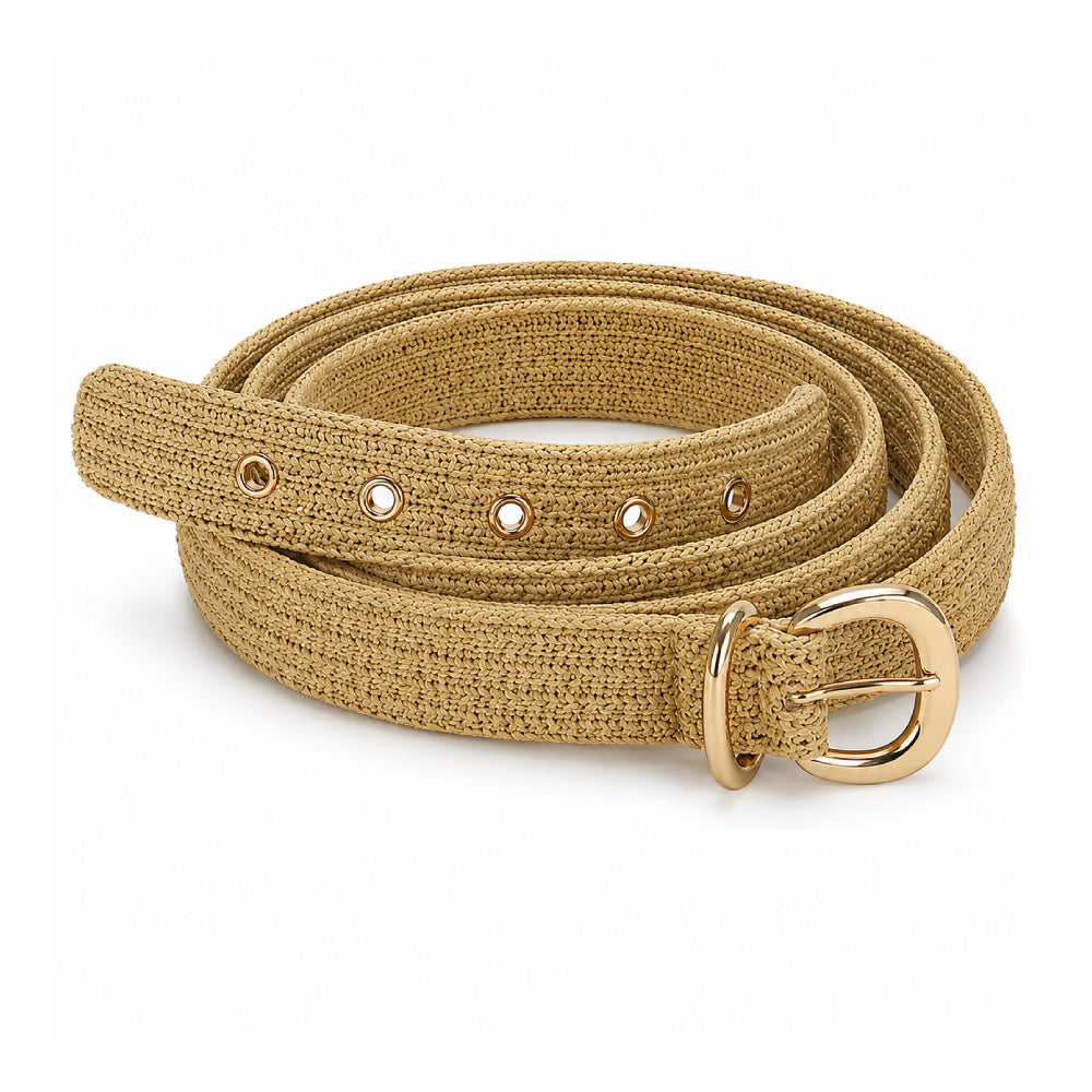 Steve Madden Belt Beige